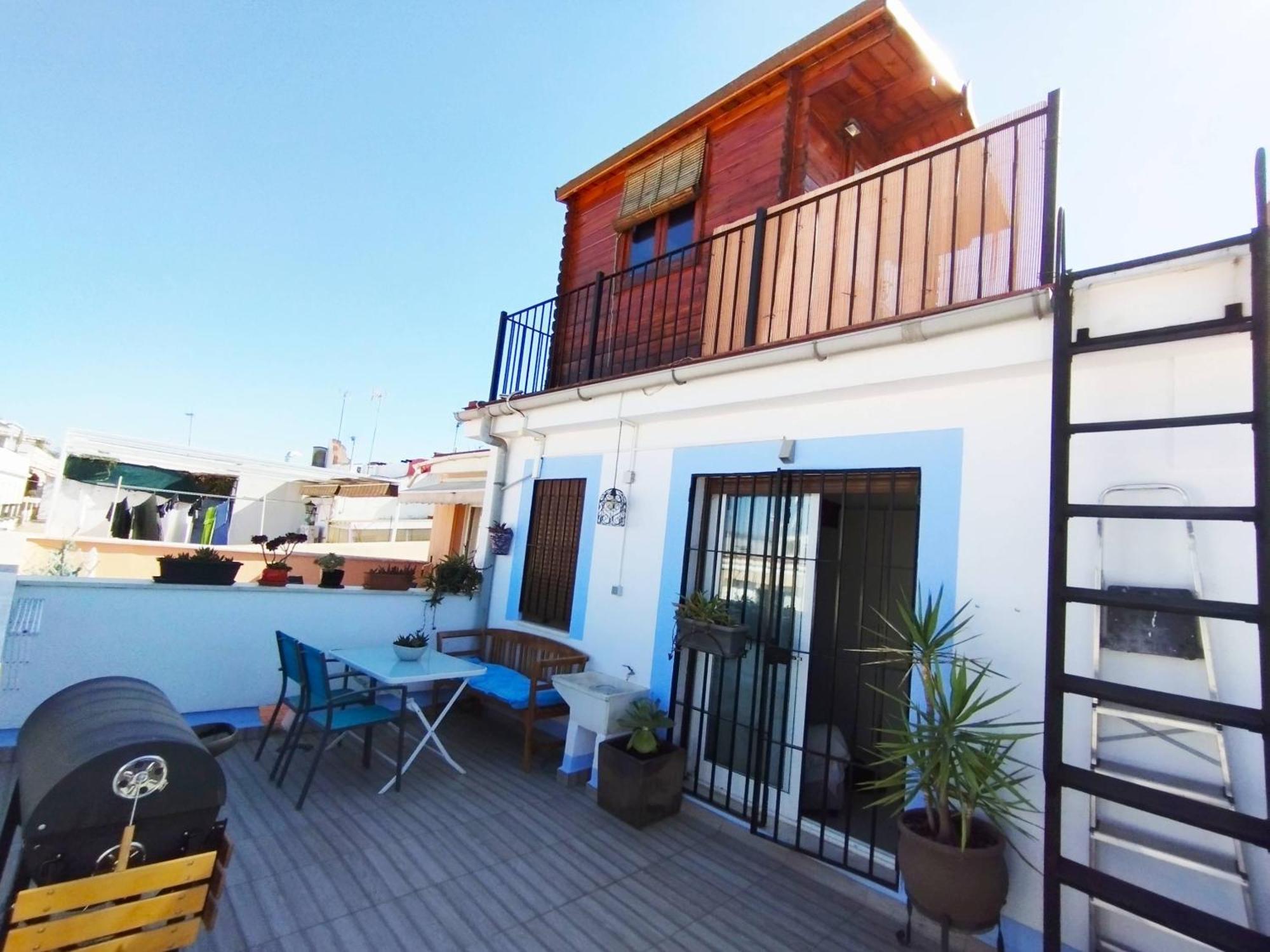Casa Gavidia - Duplex With Panoramic View Apartment Севиля Екстериор снимка